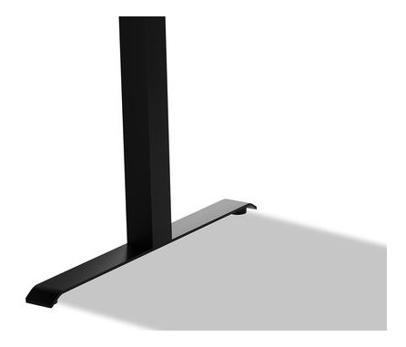 Masă PC cu Înălțime reglabilă electric Fega 121 (Alb + Negru) 