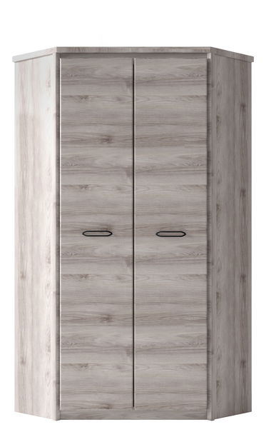 Dulap de haine de colț Jolene 2D (castan nairobi)