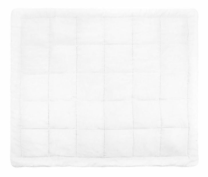 Pătură 155x220 cm KARIBO (microfibră) (alb)