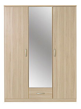 Šatníková skriňa BRW Klio SZF3D1S