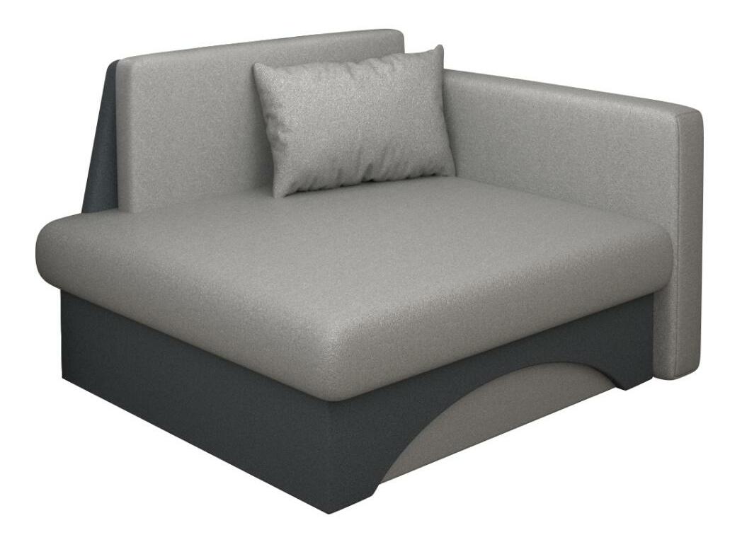 Kreslo Kubosik new (sivá + tmavosivá) (pravá)