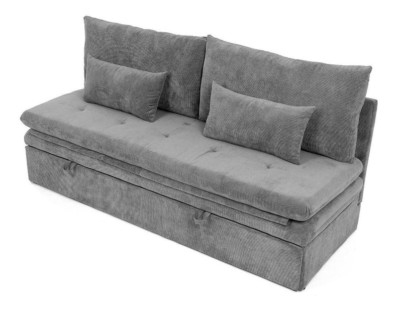 Canapea extensibilă Ajena (gri deschis)