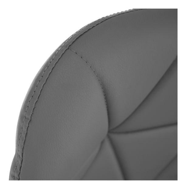 Irodai fotel Asher (szürke + króm)