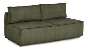 Pohovka dvojsedačka Nazismo (čierna)