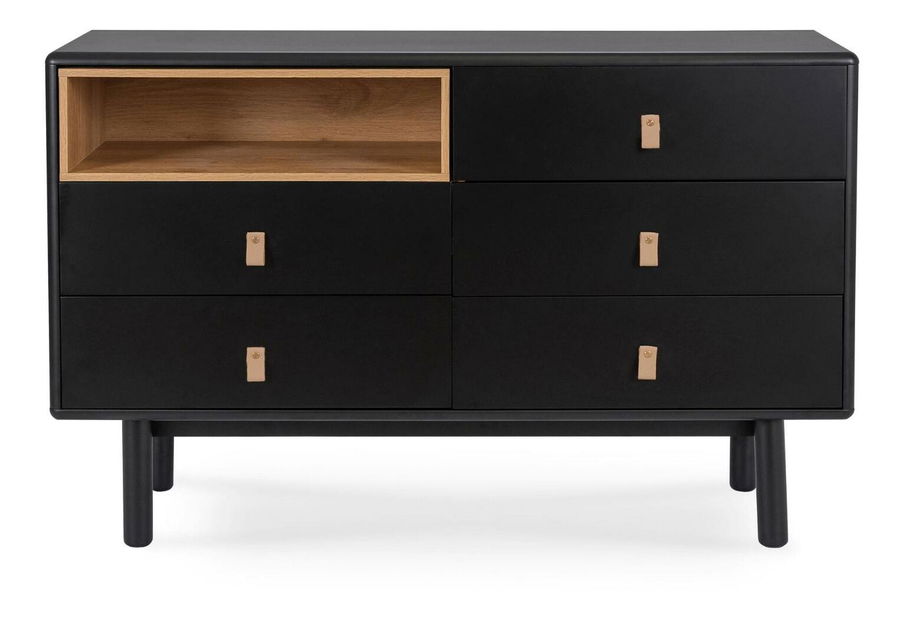 Comodă Nativos (negru) 