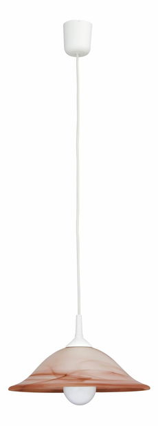 Aplică de perete Alabastro 3955 (tabak + alabast + alb)