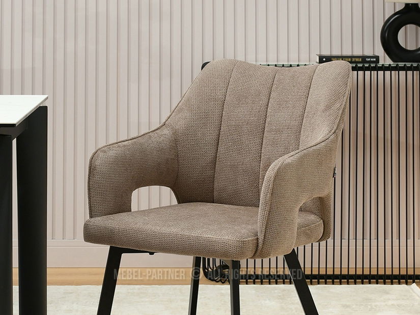 Szék Carl (bézs + fekete)