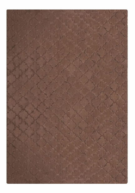 Covor din blană artificială 160 x 230 cm Gharry (maro)