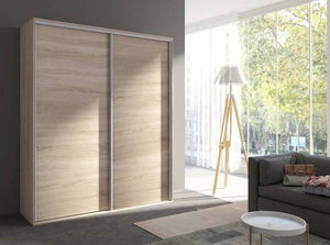 Šatníková skriňa s posuvnými dverami Gantera 1 A (dub sonoma)