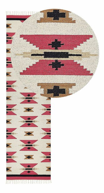 Covor 80 x 300 cm Garmi (multicolor)