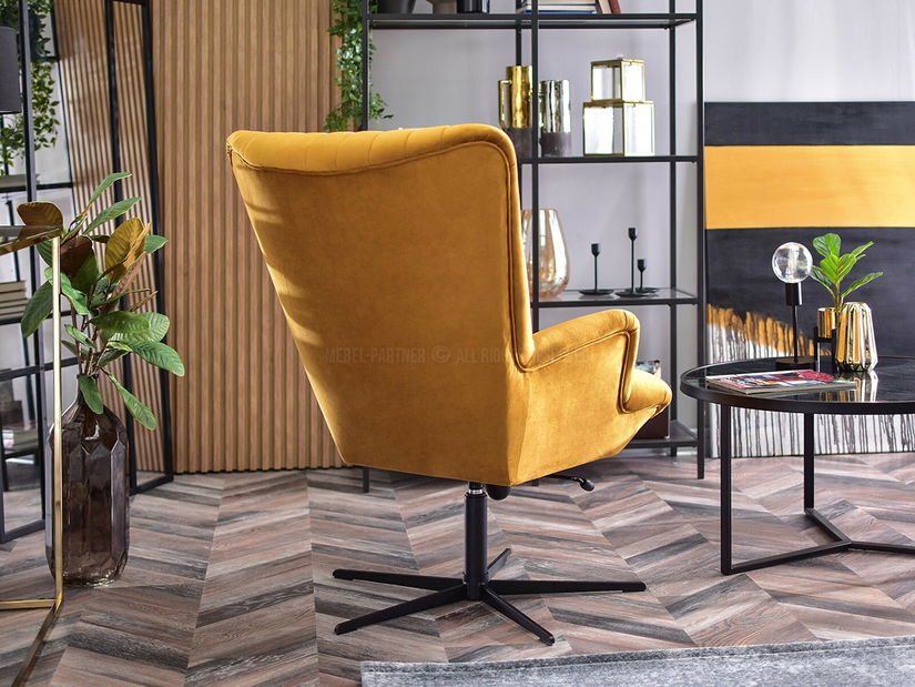 Fotoliu relax Elesenta (mieros + negru)