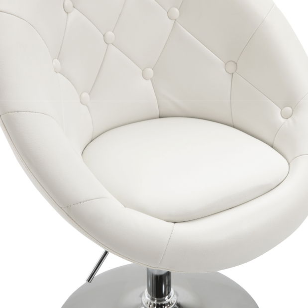 Forgó fotel Gully (fehér)