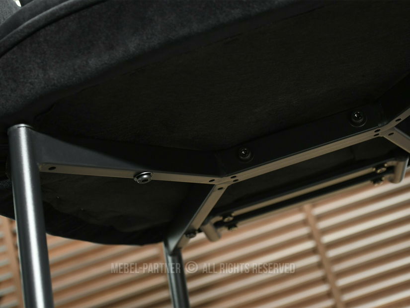 Scaun sufragerie Aguado (negru)