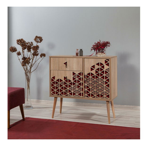 Komód Valentina 122 (szonoma tölgy)