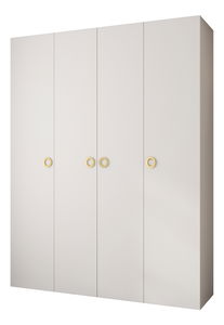 Dulap de haine 190 cm Carmela 50-1 (alb + Auriu)