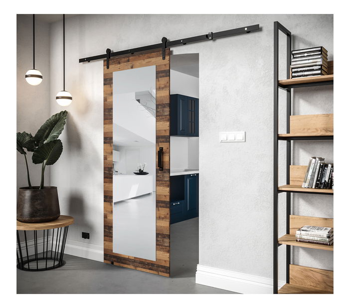 Posuvné dvere 90 cm Lorriane II (drevo old style)