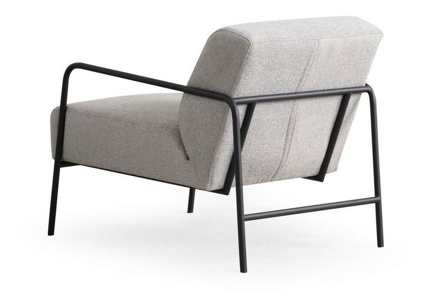 Fotel Etorella (szürke + fekete)