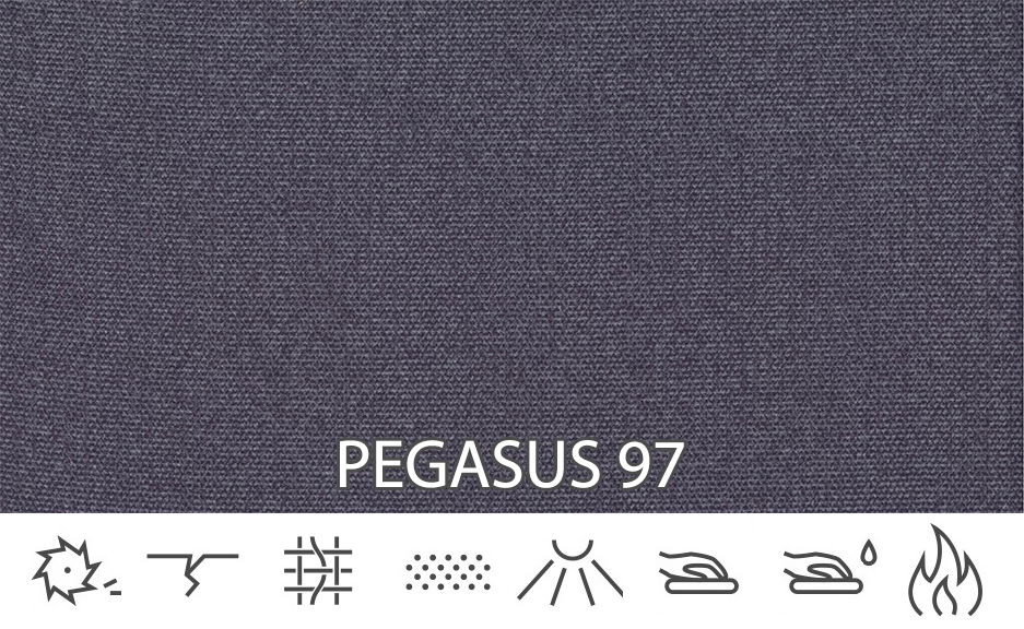 Rohová sedačka Aspy (tmavosivá) (P)