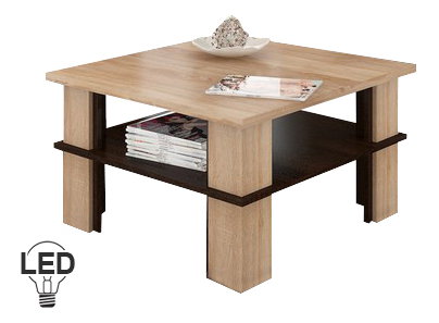 Masă de cafea Fernhill 1 (sonoma deschis + închis)