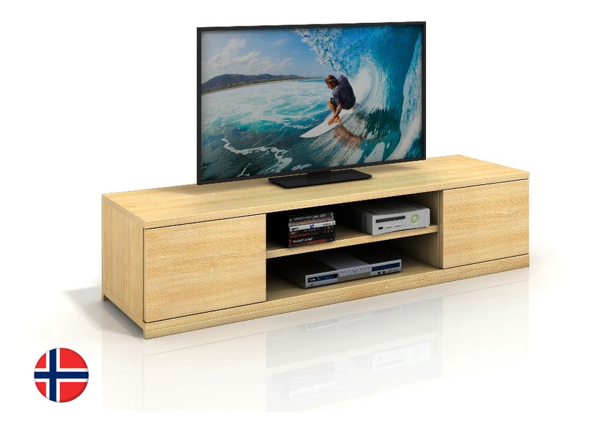 TV stolík/skrinka Naturlig Lekanger (borovica)
