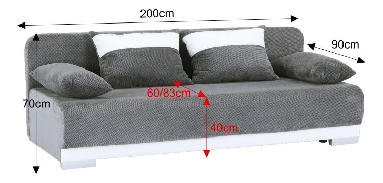 Canapea 3 locuri Dapat