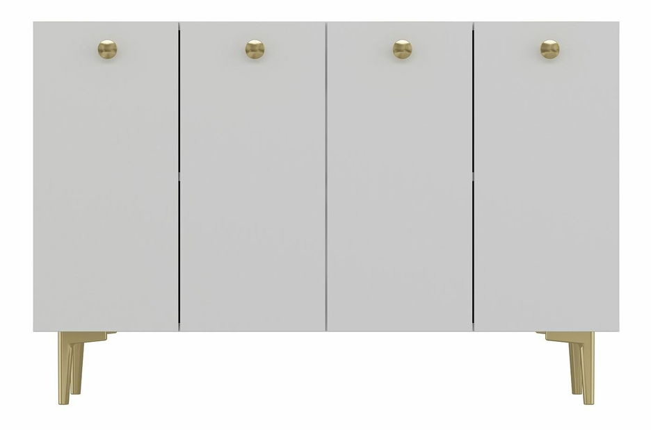 Skrinka Betia (biela + zlatá)