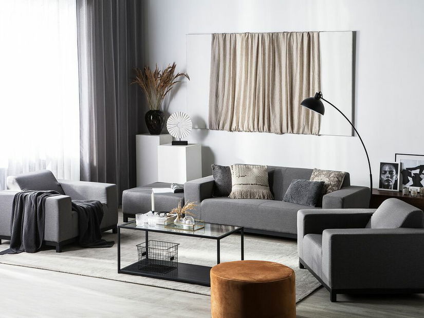 Kerti ülőgarnitúra Raviol (sötétszürke)