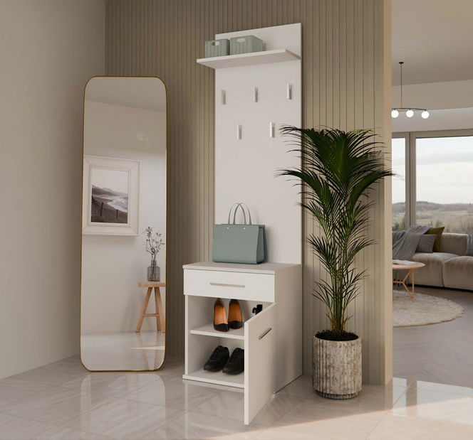 Set mobilier hol Dialogos 2 (alb)