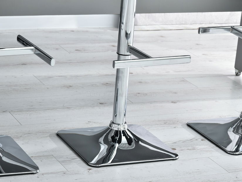 Stolica Hanoi (crna + krom)