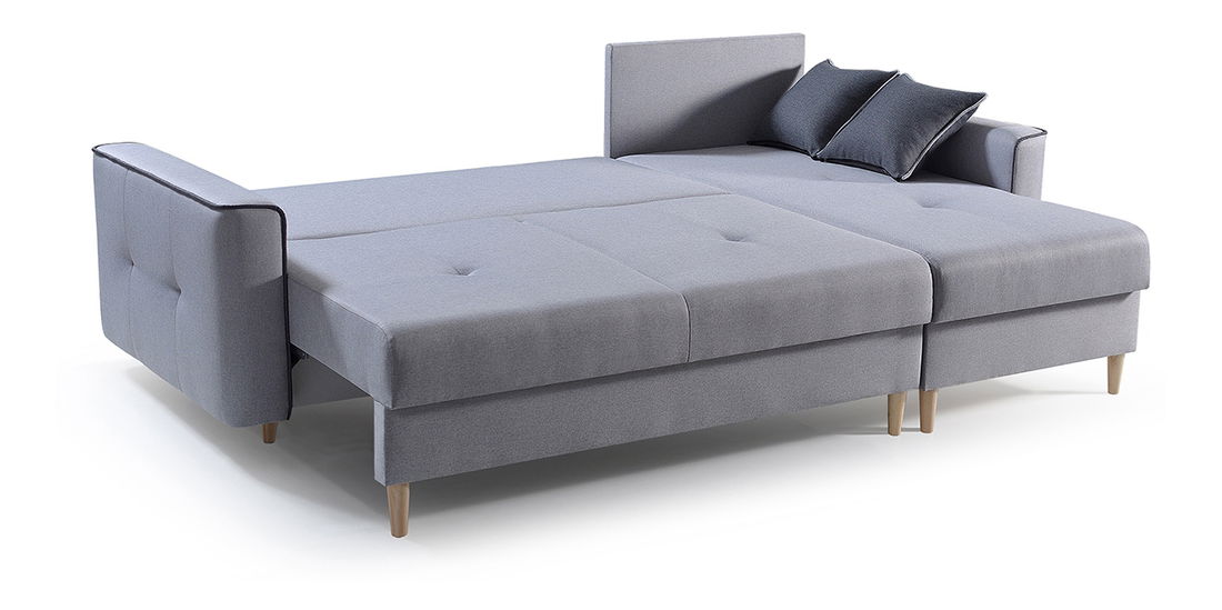 Colțar Hosta (Albastru închis + Gri deschis) (D)