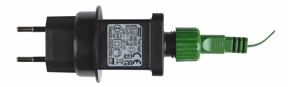 Vianočný stromček 180 cm Bresco (biela) (s osvetlením)