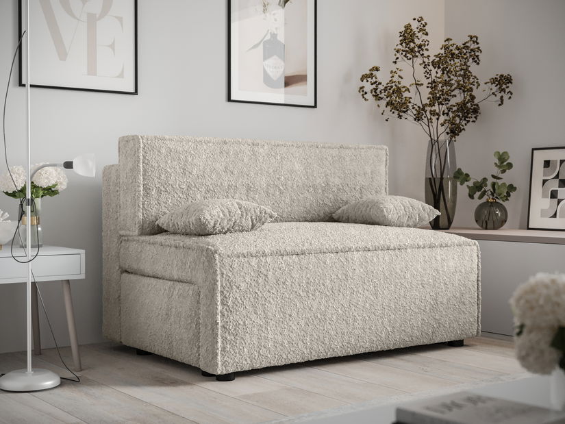 Pohovka dvojsedačka Mirage (krémová)