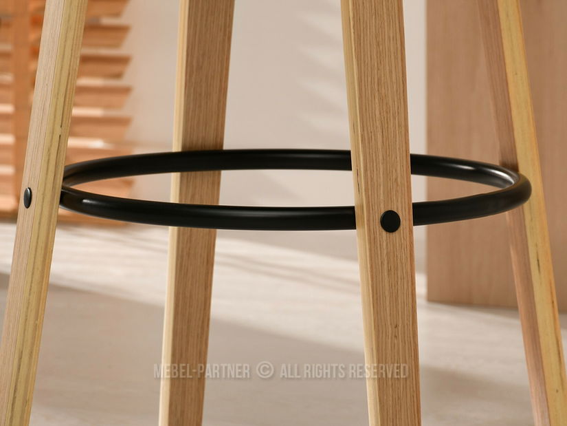 Scaun Hypo (bej + stejar)