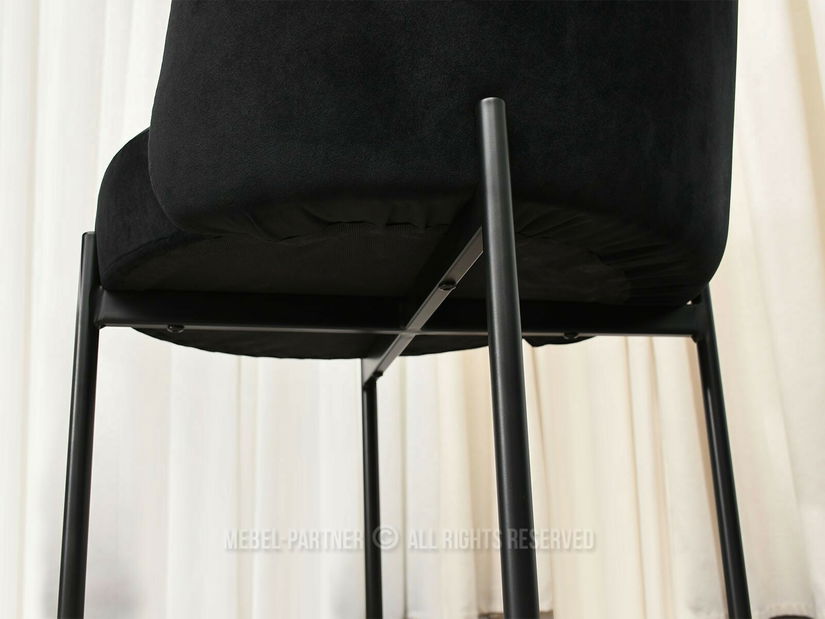 Jedálenská stolička Colegio (čierna)