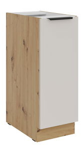 Dulap inferior de bucătărie Sayla 30 D CARGO BB (cashmir + Stejar artisan)