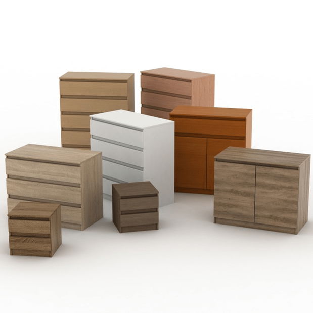 Ormarić Hannah New 08 (hrast sonoma)