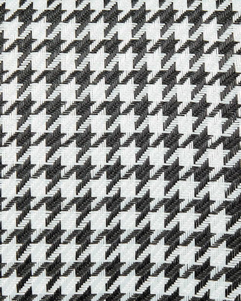 Set 2 ks barových stoličiek Fabian (čiernobiela)