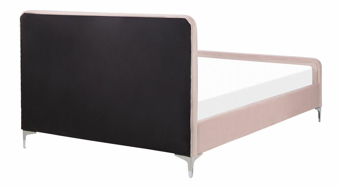 Tapecirani krevet 140x200 cm Laraine (ružičasta) (s podnicom)