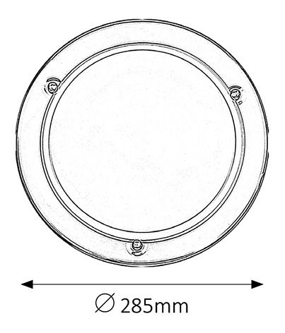 Aplică Ufo 5113 (crom + sticlă opal)