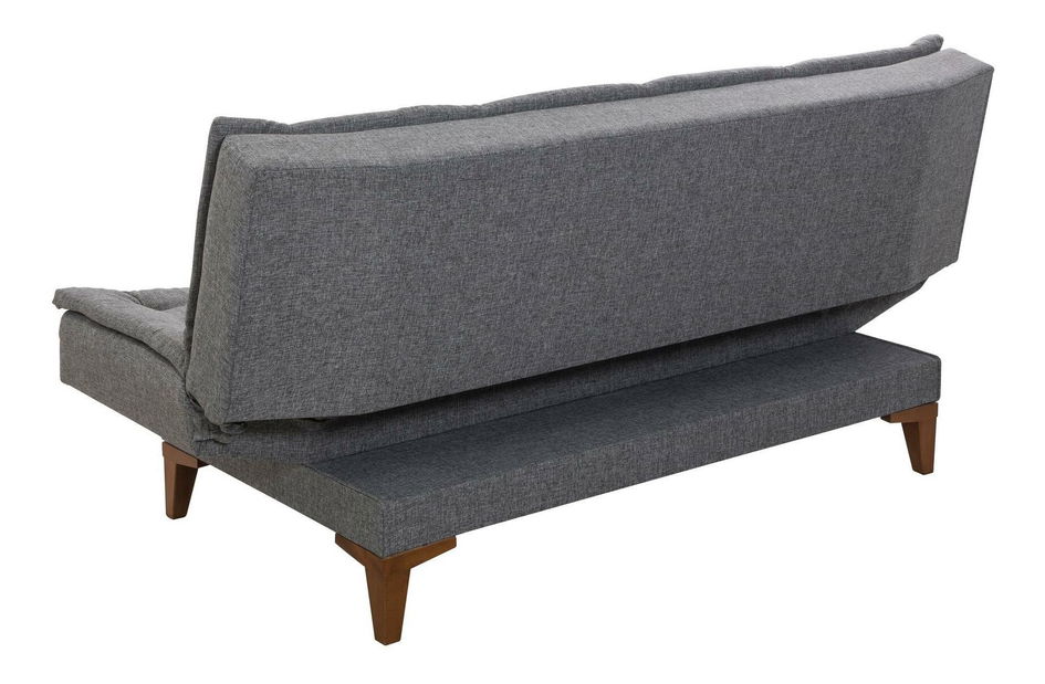 Háromszemélyes kanapé Santic (sötétszürke)