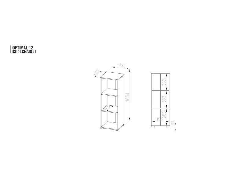 Regál Optimal 12
