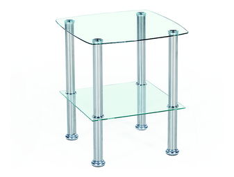 Dohányzóasztal Carling (átátszó üveg)