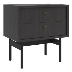 Éjjeliszekrény Oscar O3 (portlandi fekete kőris)