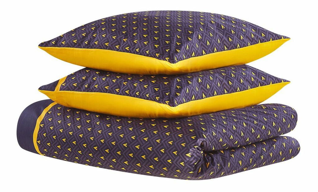 Posteljina 155 x 220 cm Wellington (plava) (u kompletu s jastučnicama)