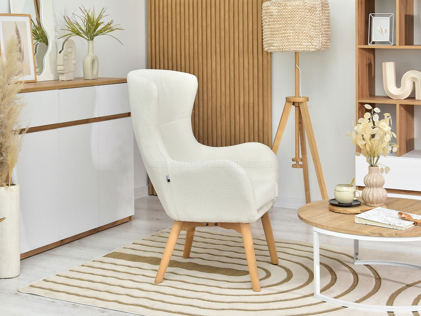 Kreslo Leto (biela + čierna)