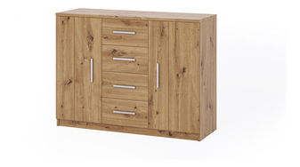 Komoda Bonaparte K2D4SZ (hrast artisan)