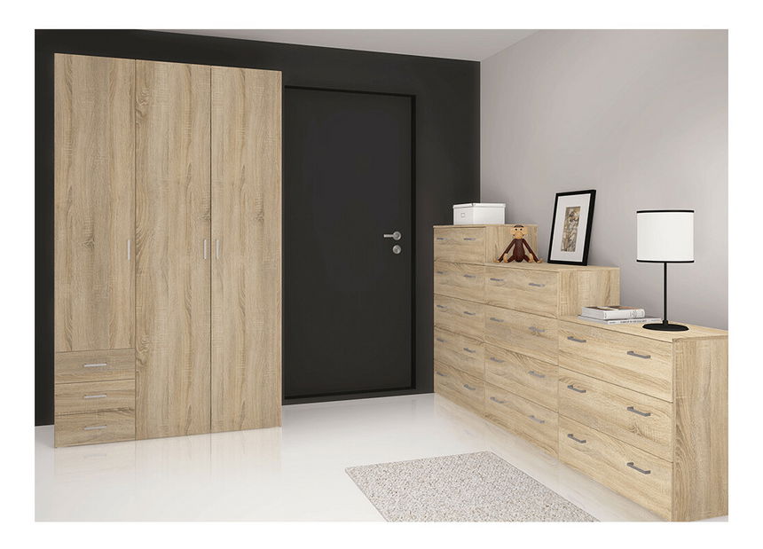 Komoda Variar 3 (hrast sonoma) 