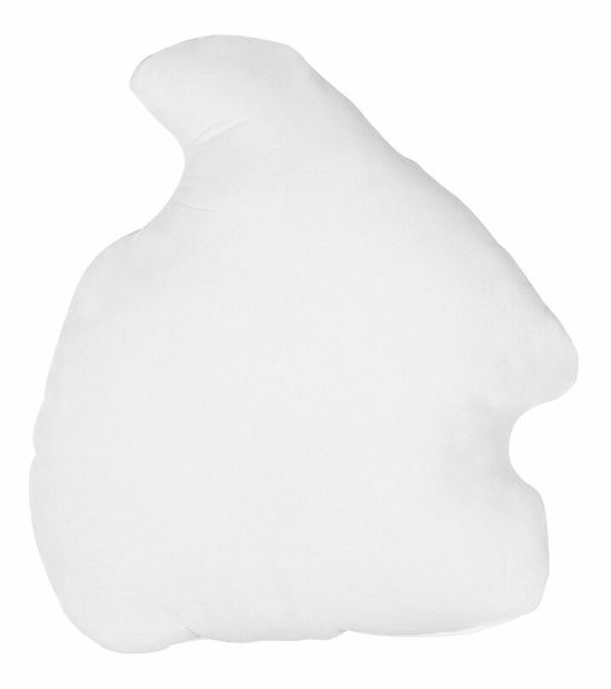 Vankúš 53x43 cm KOLETT (čierna + biela)