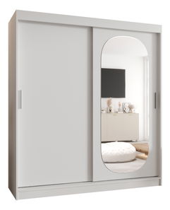 Ormar za garderobu 180 cm Ronny (bijela)