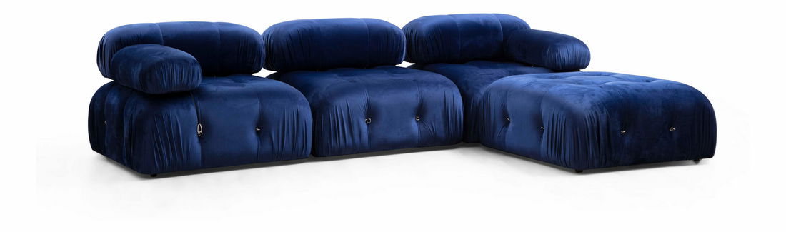 Kutna sofa Bubel (plava)